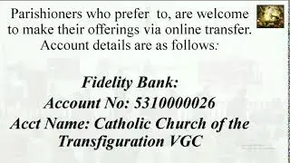 2026 PARISH FOUNDATION PROGRAM