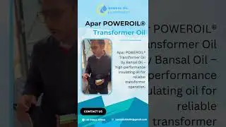 Apar POWEROIL&reg; Transformer Oil