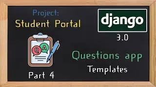 Django Student Portal - questions app part 4  | 25