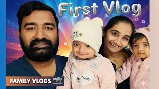My First Vlog | We finally started! 🧿😍🥳