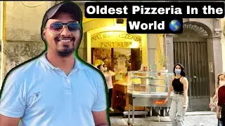 Went to the Place where  PIZZA WAS INVENTED ! Naples Travel Vlog Hindi