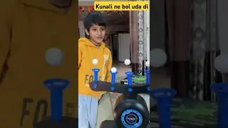 kunali playing floating Ball game 🥰 #souravjoshivlogs #kunalijoshi #piyushjoshi #comedy #newvideo