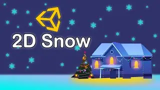 How to make a 2D Snow - Unity Particle System Tutorial