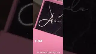 Beautiful Hand Crafted Name Pendant Shop Complx Jewelry #complxjewelry #icedout #jewelry #drip #fyp