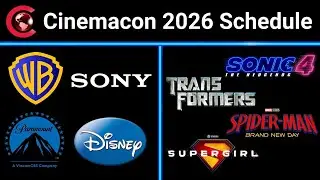 The 2026 Cinemacon Schedule Has Been Revealed | What To Expect…