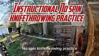 LEARNING No spin knifethrowing