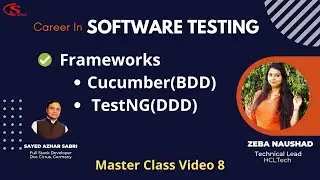 8 Frameworks CucumberBDD and TestNGDDD