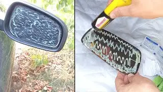 How to Glue & Repair Volvo Side Mirror Glass DIY