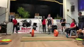 Cameron Parker power lifting