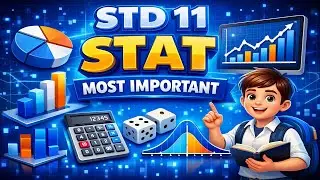 ધોરણ 11, Stat, Blast💥  Most Imp 🔥⚡