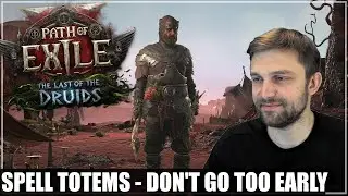 [PoE 2] Spell Totems Early Update - Don't start them at too low lvl!