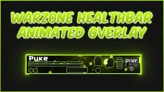 Warzone New Format Healthbar Overlay Done for a streamer.