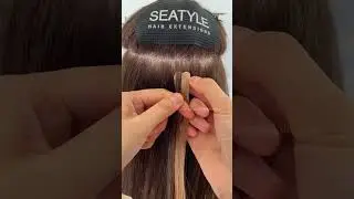 Tape in hair extension.human hair.high quality remy hair. #hairextensions