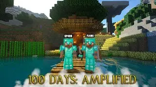 We Survived 100 Days in an Amplified World in Minecraft Hardcore