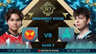SELANGOR RED GIANTS vs AURORA GAMING - Game 3 | M7 WORLD CHAMPIONSHIP - KNOCKOUT STAGE DAY 2
