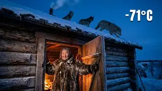 88 Year Old Grandmother vs Wolves on Snowy Ridge at -71&deg;C