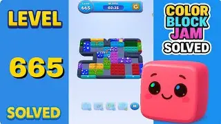 Color Block Jam Level 665 - Walkthrough