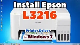 Как загрузить и установить драйвер принтера Epson L3216 на ПК или ноутбук с Windows 7