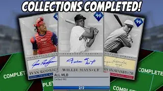 Signature Series Willie Mays Unlocked! All Collections Completed! - MLB The Show 19 Diamond Dynasty