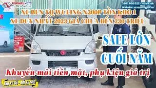 Xe ben tồn kho duy nhất 1 chiếc 2023 TQ WULING N300P || &Ocirc; T&ocirc; Trường Vũ 