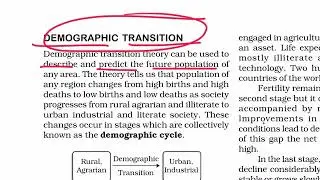 Demographic Transition Theory