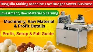Automatic rasgulla, gulab jamun & peda making machine | call 9355889951☎️| #delhi #yt #startupindia 