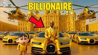 Whatever Franklin Touch Turns Into Gold & Diamond With Shinchan In GTA 5! (Part - 3)