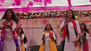 Holi  remix songs dance performance GHSS Tohda block Tilda raipur.
