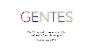 Convite Lan&ccedil;amento Livro - GENTES - Maringas Maciel