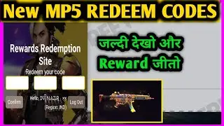 Free Fire New MP5 Redeem Codes - 26 April Redeem Codes Free Fire - Free Fire Redeem Codes Today