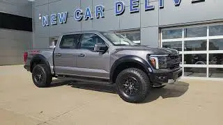 2025 Raptor 801a pkg!  Carbonized Gray!