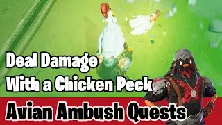 How to Easily Deal Damage With a Chicken Peck in Fortnite Chapter 3 Season 4 Avian Ambush Quests