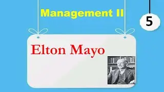 Management 2 en Darija || Elton Mayo || EP 5