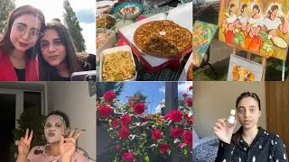 Another Picnic of Summers || Korean Skin Care Review and Cooking || International Students in UK