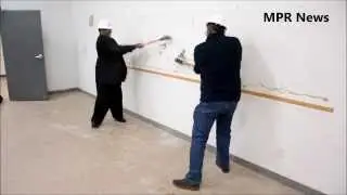 Knocking down the wall
