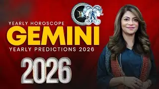 Gemini Yearly Horoscope |  Is 2026 a Good Year for Gemini, Astrology | Tarot by Unsa Shah