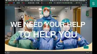 WireUs : An NGO website made using Django Javascript HTML CSS.
