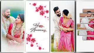 ✨ Anniversary Photo Editing | Alight Motion Template | Trending AM Preset 2025