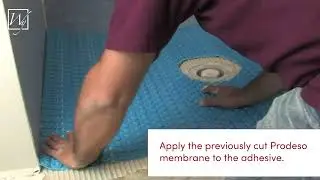 Tech Tips - Waterproof Floor Heating Install in a Curbless Shower