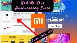 MI Store 7th Anniversary Celebration Live Offer|July 12-16|Price Start $99|COD Available