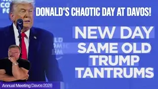 Donald&rsquo;s Chaotic day at Davos #trumpdavos #wef2026 #davos2026 #trump #greenland #fy #viralreels