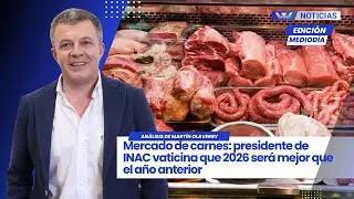 Ed.Med.20/01|Mercado de carnes: presidente de INAC vaticina que 2026 será mejor que el año anterior