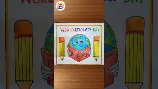 World Literacy day Drawing #drawing#shorts