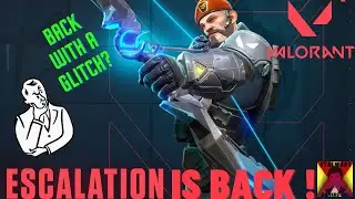 VALORANT - ESCALATION IS BACK ! WITH A GLITCH? - icebox map