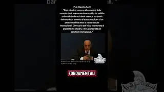 Il Professore Giacinto Auriti sulla moneta e sulla sovranità monetaria