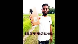Macro without Any lens watch BTS