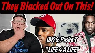 IDK и Pusha T - LiFE 4 A LiFE (Реакция) | Впервые слышу IDK&hellip; ВАУ 😤🔥 @idk @PUSHATgood
