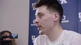 Kentucky Wildcats Otega Oweh, Andrija Jelavic, & Malachi Moreno - North Carolina Postgame