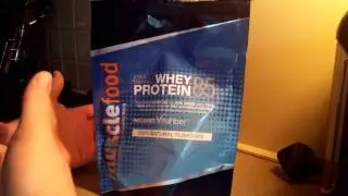 Muscle Food - Whey Protein 85 Review (cookies & cream) - @AndroSupplement