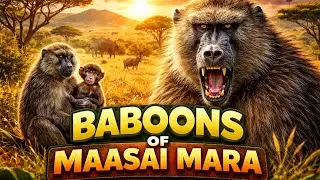 The Baboons of maasai Mara,,, 
